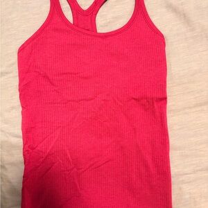 Lululemon Athletica Ribbed Tank Top - Vibrant Pink